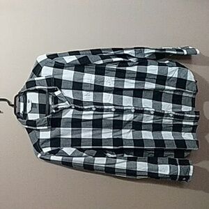Old navy the classic plaid shirt size xl
